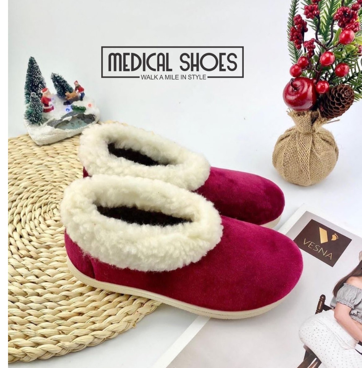 Merima Zenske Patofne 181-Bordo