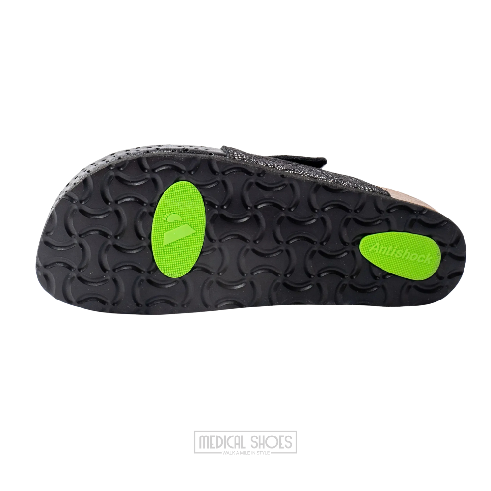 Free-step Komfort klompa LUX Crne 4