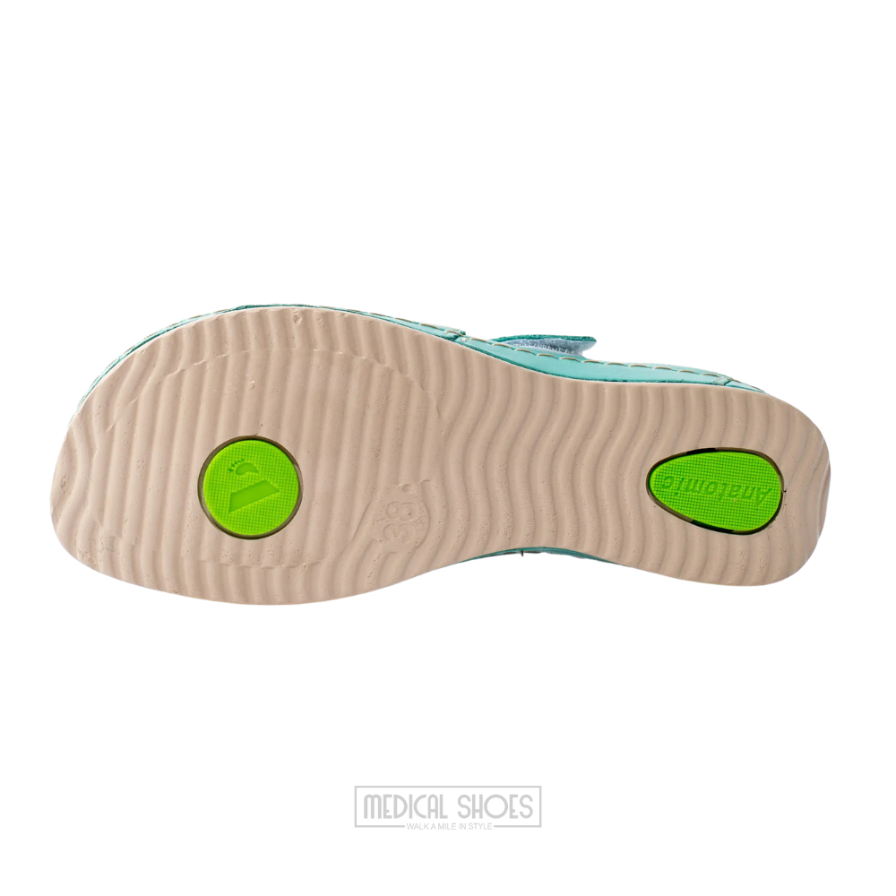 Free-step massage gel klompe Zelene, drugi prikaz